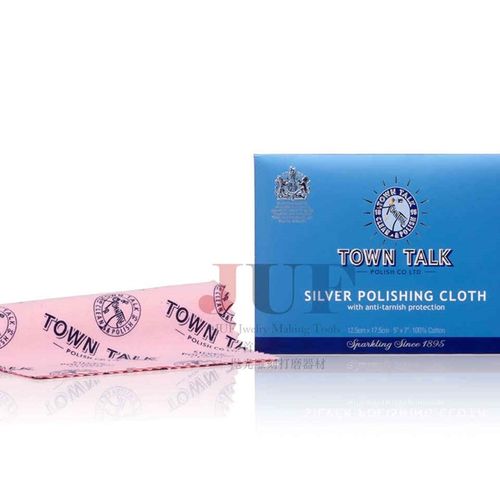 英国泰通TownTalk擦银布 中号/大号银器拭亮布 首饰清洁保养护理