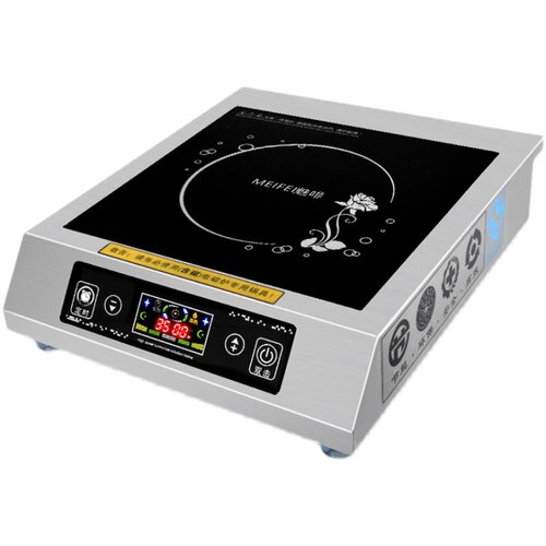MEIFEI电磁炉3500w 商用饭店大功率电磁灶3.5kw 平面煲汤炉可定时