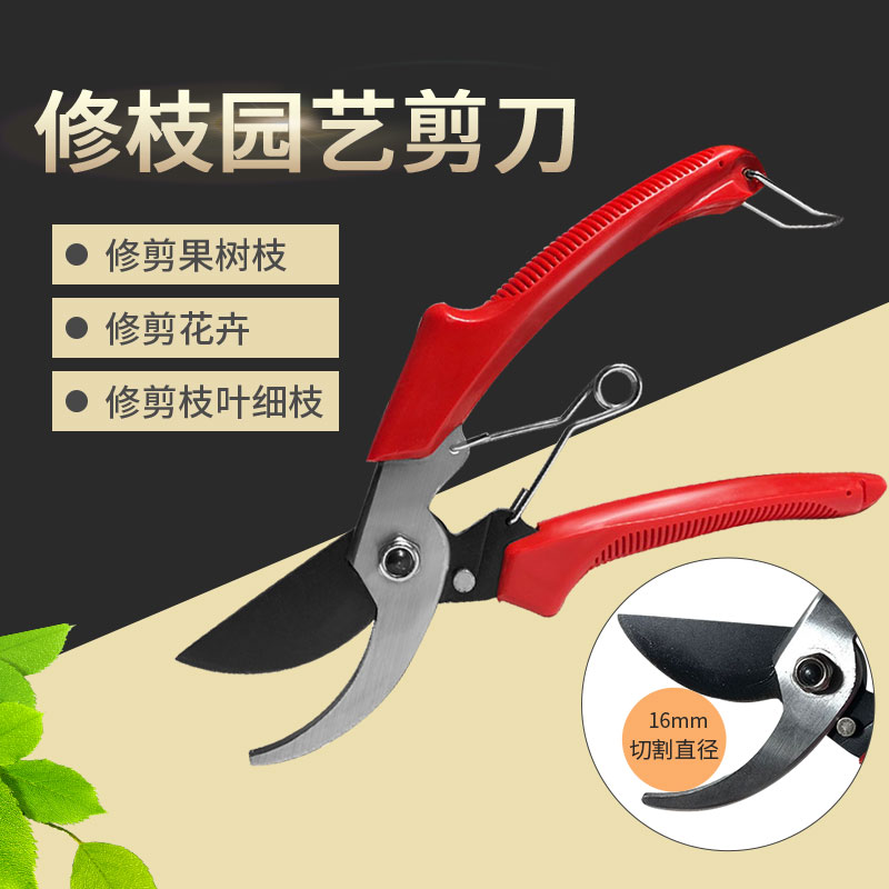 园艺修花修枝工具家用修枝剪细枝花艺剪绿植花卉枝剪园林树枝剪刀图片