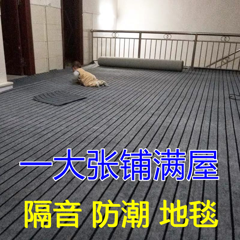 大面积全铺地毯加厚防潮静音隔音水泥地毛坯房家用商用办公室地毯