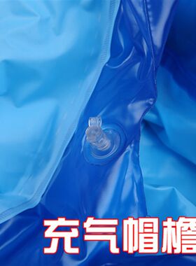 充气帽檐儿童雨衣男童女幼儿园小孩卡通雨衣小学生防水雨披书包位