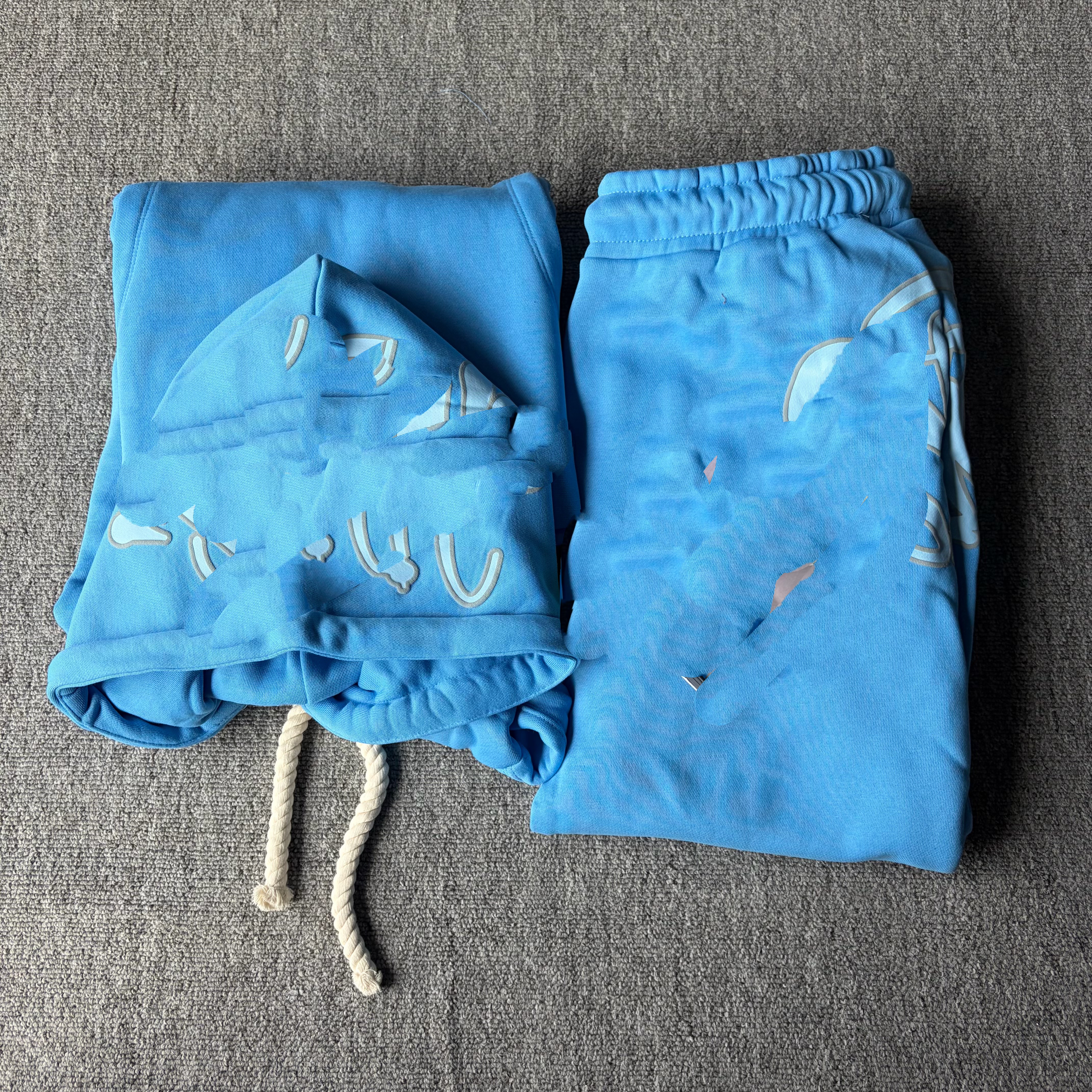 thumbnail for Trendy SY tracksuit hooded sweatshirt and long pants set (no returns or exchanges)