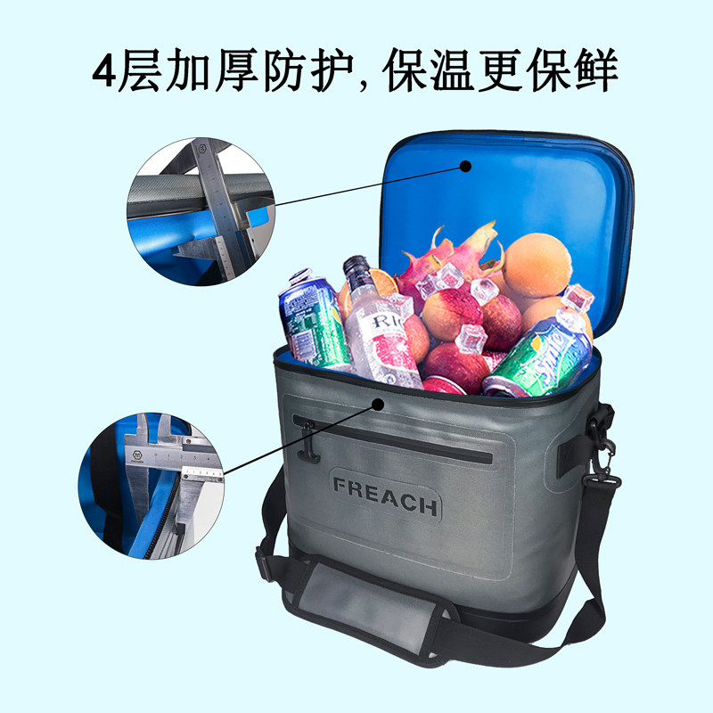 户外便携式野餐保温包加厚保冷保暖车载保温箱大号保鲜海钓箱冰包