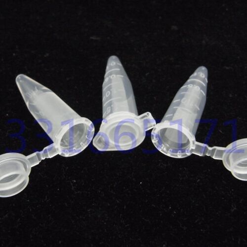 塑料离心管 EP管 尖底 按压盖 带刻度 1.5ml  500个/包