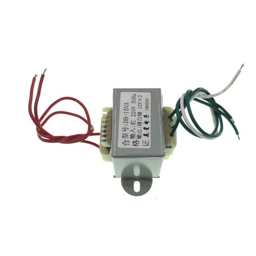 DB-15VA 220V转双12V 变压器 EI4830 625mA 15W 双12V 电源变压器