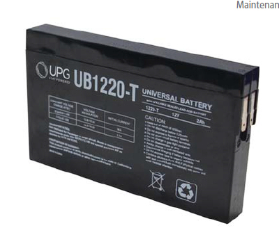 正品全新UB1220-T 12V2AH医疗设备 通信电源 照明电源用蓄电池