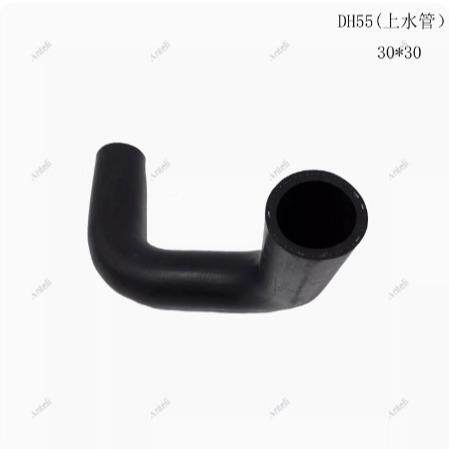 挖掘机配件适用于D55 发PVV动机水管 4JB1水箱H管橡胶水管上水下