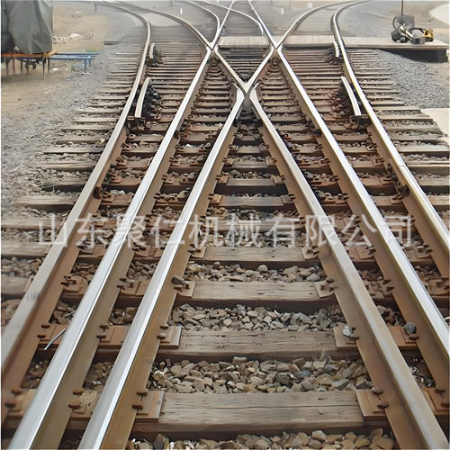 单开道岔铁路轨道用线路连接设备提高线路通过能力多规格单开道岔