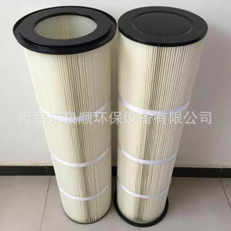 厂家直供工业粉尘滤筒滤芯环保设备除尘器配件源头工厂