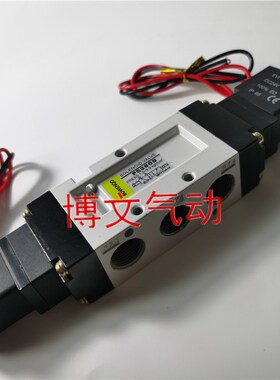 PS380D电磁阀PS140D二位五通双电控DC24V