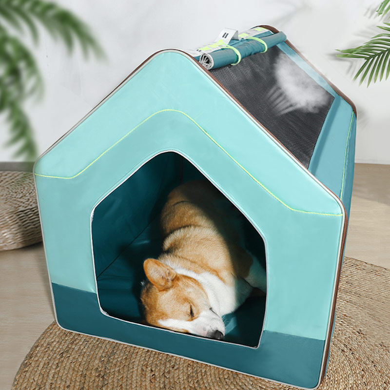 狗窝车载狗狗帐篷房子四季通用狗屋夏季猫咪产房可折叠外出狗笼子