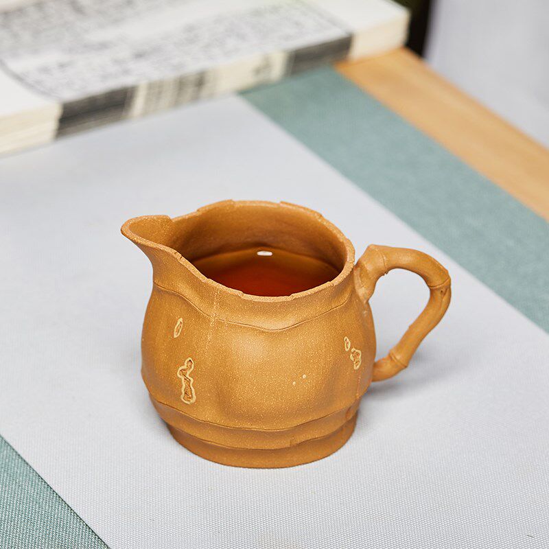 宜兴紫砂公道杯段泥公杯茶漏茶道零配件中式功夫茶具配件茶滤套装
