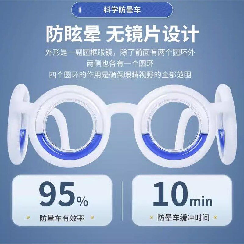 防晕车眼镜防眩晕成人儿童坐船晕船坐车头晕眼镜液体防呕吐黑科技