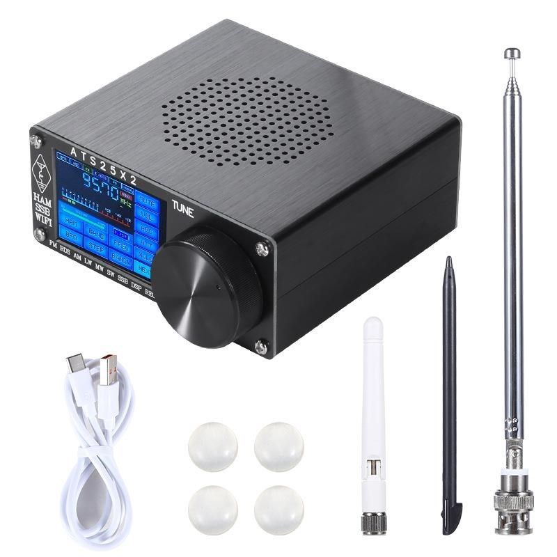 ATS-25X2 FM RDS APP网络WIFI 全波段收音机带频谱扫描 DSP接收器