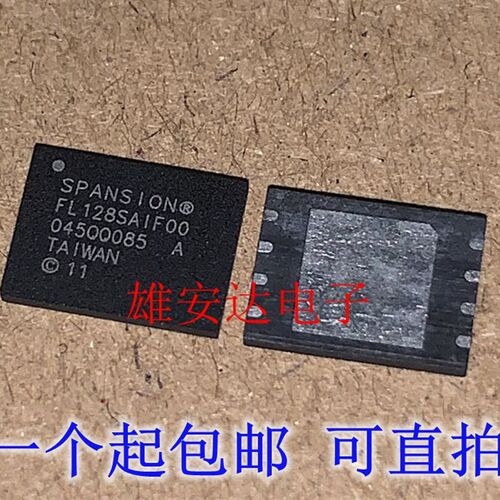 S25FL128SAGNFI000 丝印FL128SAIF00 QFN FLAH存储S器 全新进口