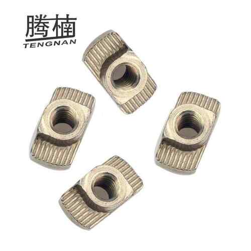 腾楠T型螺母欧标铝型材20304045型M3M4M5M6M8t形锤头螺母船形螺帽