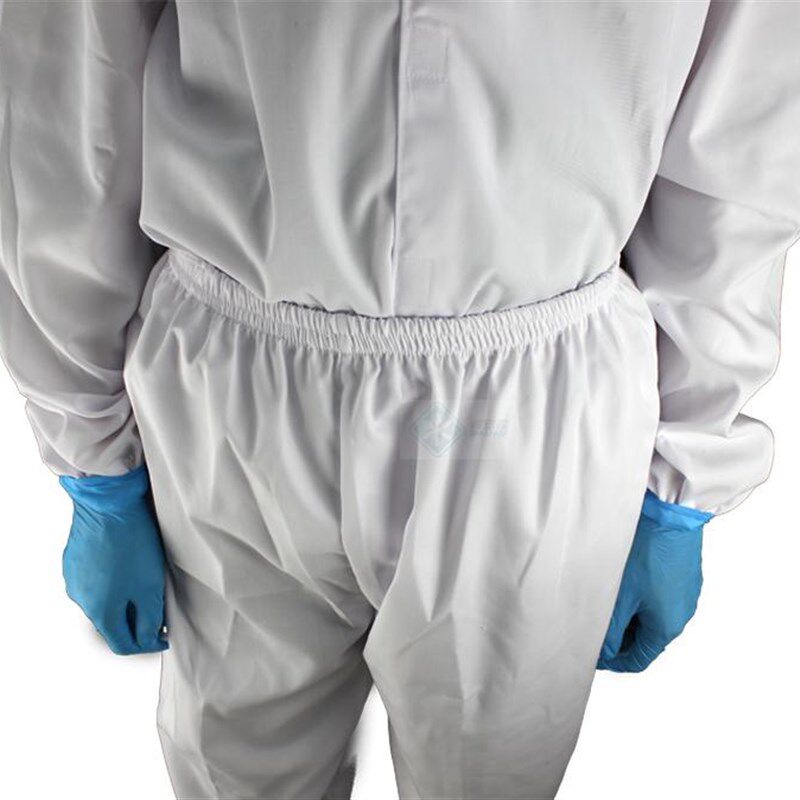 食安库2号涤卡套头工作服食品车间屠宰肉食水产加工防护服无尘服