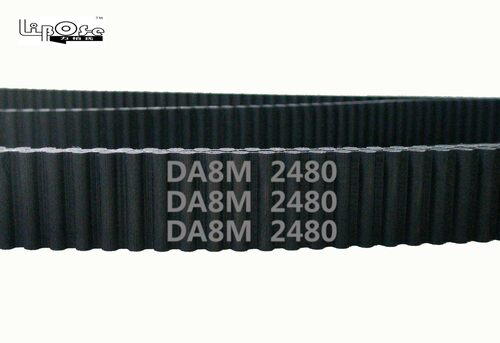 HTD 双面齿 DA8M 2480 310齿 橡胶 同步带 圆弧齿 皮带 传动带