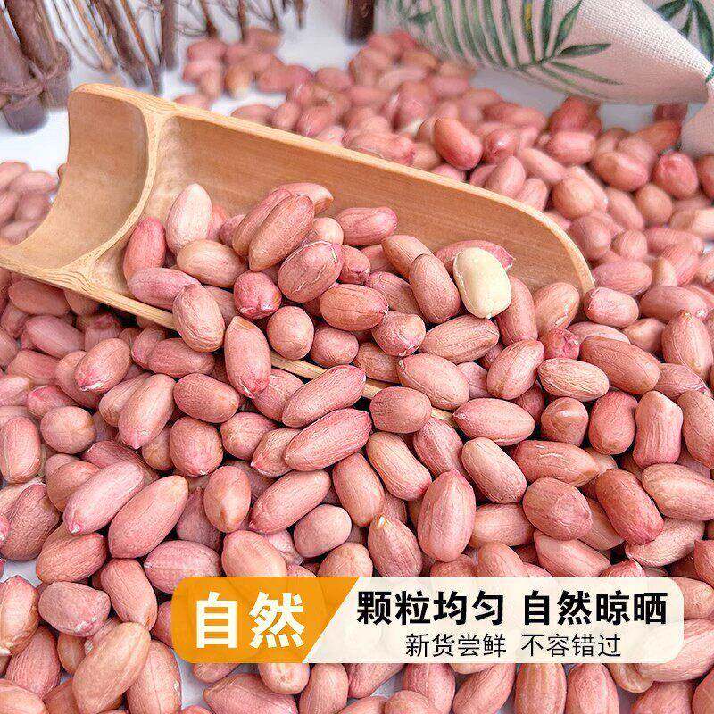 花生米26年新鲜皮生花生豆白沙农家大颗粒优质榨油新货小颗粒食用