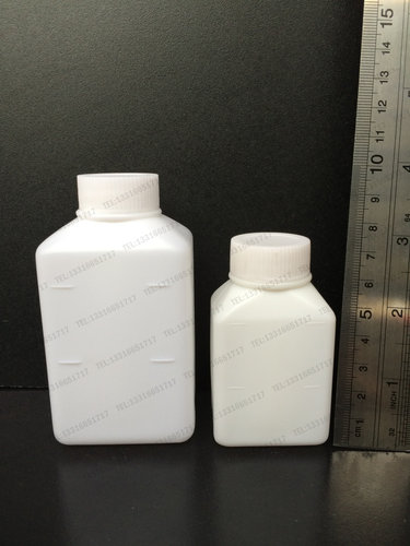 100ml 小口 扁方瓶  油墨瓶 试剂瓶 PE方瓶 聚丙烯方瓶 PE