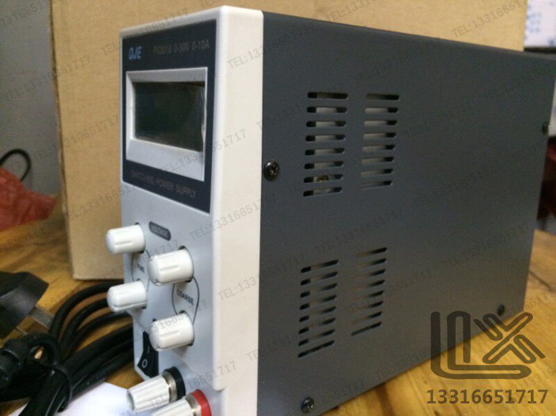 求精PS3010 直流稳压电源 30V10A 数显电镀整流机 电镀试验哈氏槽