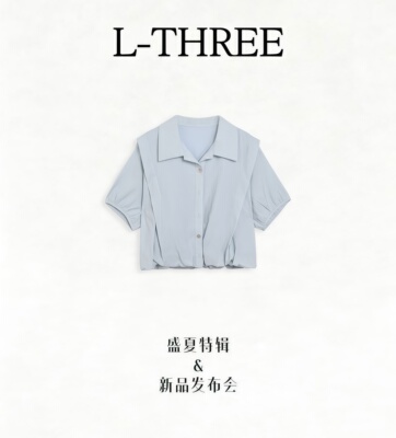 L-THREE『明洞欧尼』小韩订单款！设计师衬衣 L3507