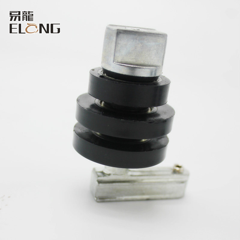 三代平开单开圆弧折叠无框阳台玻璃窗滑轮配件全景创开窗滚轴轮子