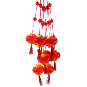 春节户外福字led小彩灯闪灯串灯满天星新年装饰品挂件过年新款