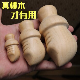 天然纯桃木小胖刀小李肥刀剑婴儿挂件半手工尚方饱剑儿童小李肥剑