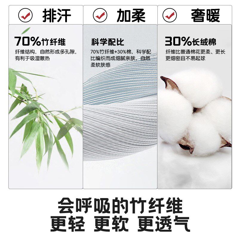 蓓酷婴儿睡袋春秋薄款夏季宝宝分腿防踢被竹纤维纱布儿童四季通用