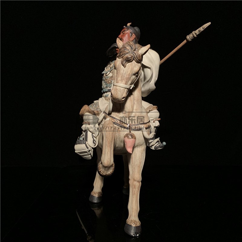 石湾公仔关羽关公武财神像供奉乔迁开业送礼品陶瓷关二爷玄关摆件