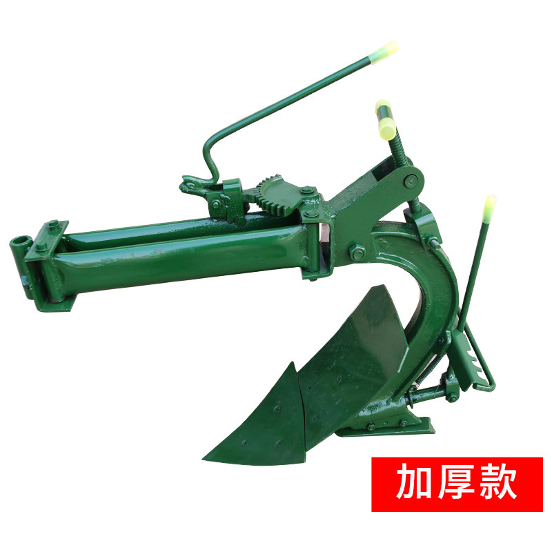 加厚双面翻转犁 手扶拖拉机配套农机具 耕地翻土重型开沟犁