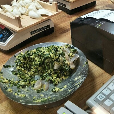 不锈钢馅盆拌饺子馅用的盆馅碟饺子专用盆盘厨房馅盘