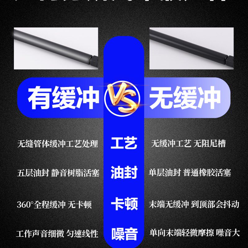 适用伊兰特/名图/朗动/领动/悦动瑞纳改装引擎发动机盖液压支撑杆