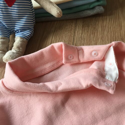 70-130码婴儿小高领内衣秋冬季打底衫男女宝宝半高领秋衣有肩扣
