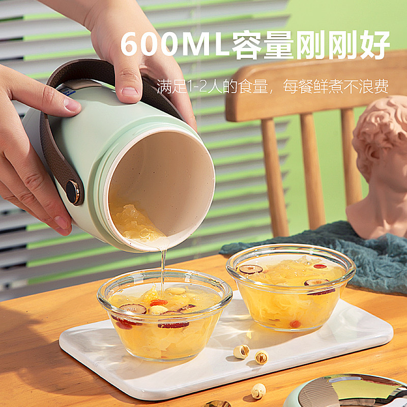 艾仕玛电炖锅小型家用多功能小炖锅快煮锅煲汤宝宝煮粥神器