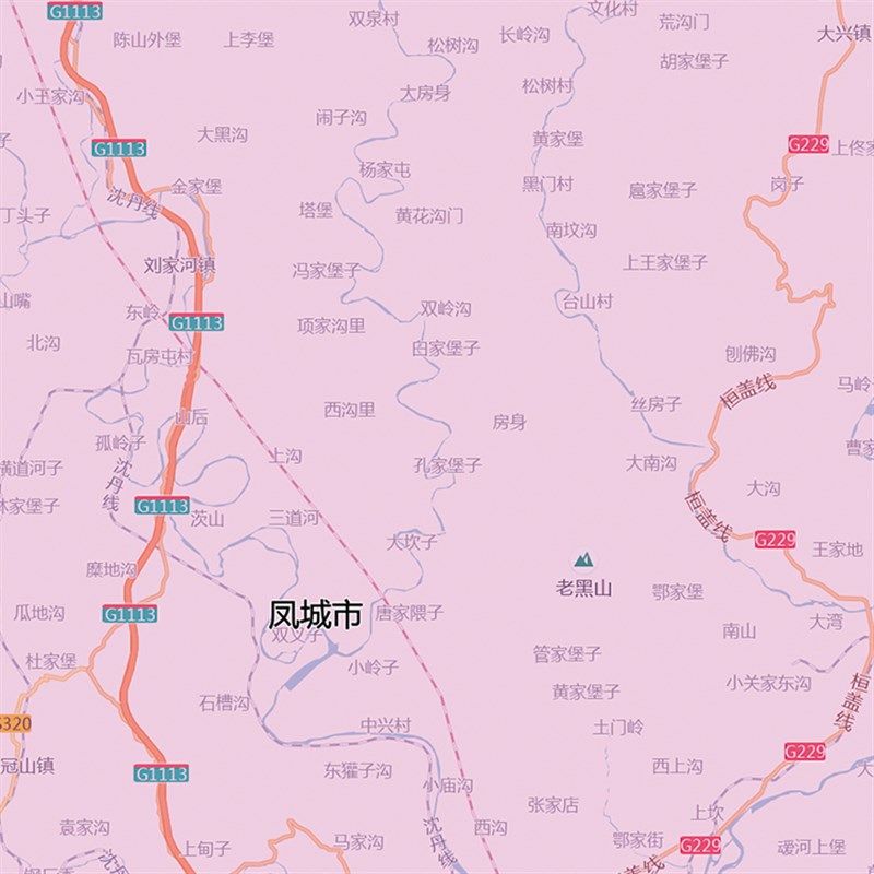 2021新款丹东市地图贴图办公室挂图高清防水墙壁贴超大装饰画定制