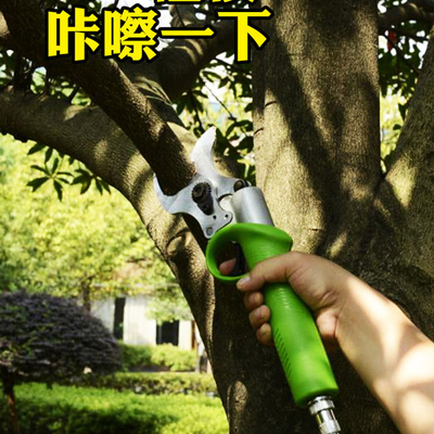 电动修枝剪刀修园林园艺苗圃高枝剪葡萄剪子花椒锂电池充电式剪刀