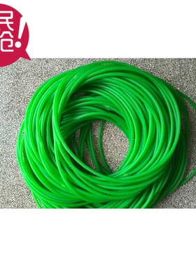 聚氨酯皮带PU圆带圆条传动带粗面带绿色2/3/4/5/6/7/8/9/10/12mm