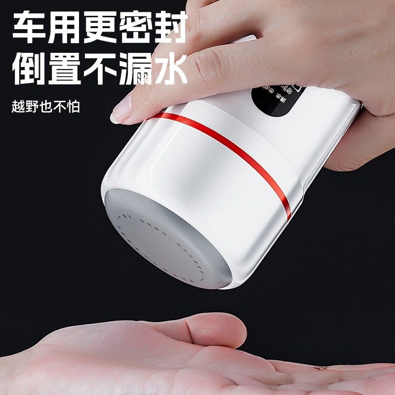 车载烧水壶2024新款保温一体加热杯12v24v车内专用烧水壶电热水杯