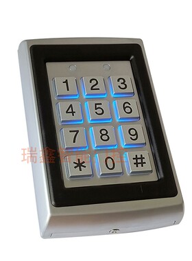 防水金属门禁机 门禁一体机 7612金属门禁 门禁机 金属机 门禁机