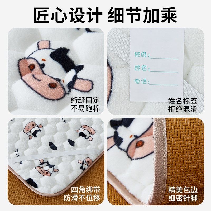 婴儿床垫褥子宝宝幼儿园垫被软垫儿童拼接床垫子冬夏两用凉席草席