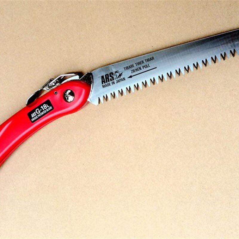 日本原装进口锯子爱丽斯G-18L锯子使用的锯片手工锯修枝锯子的