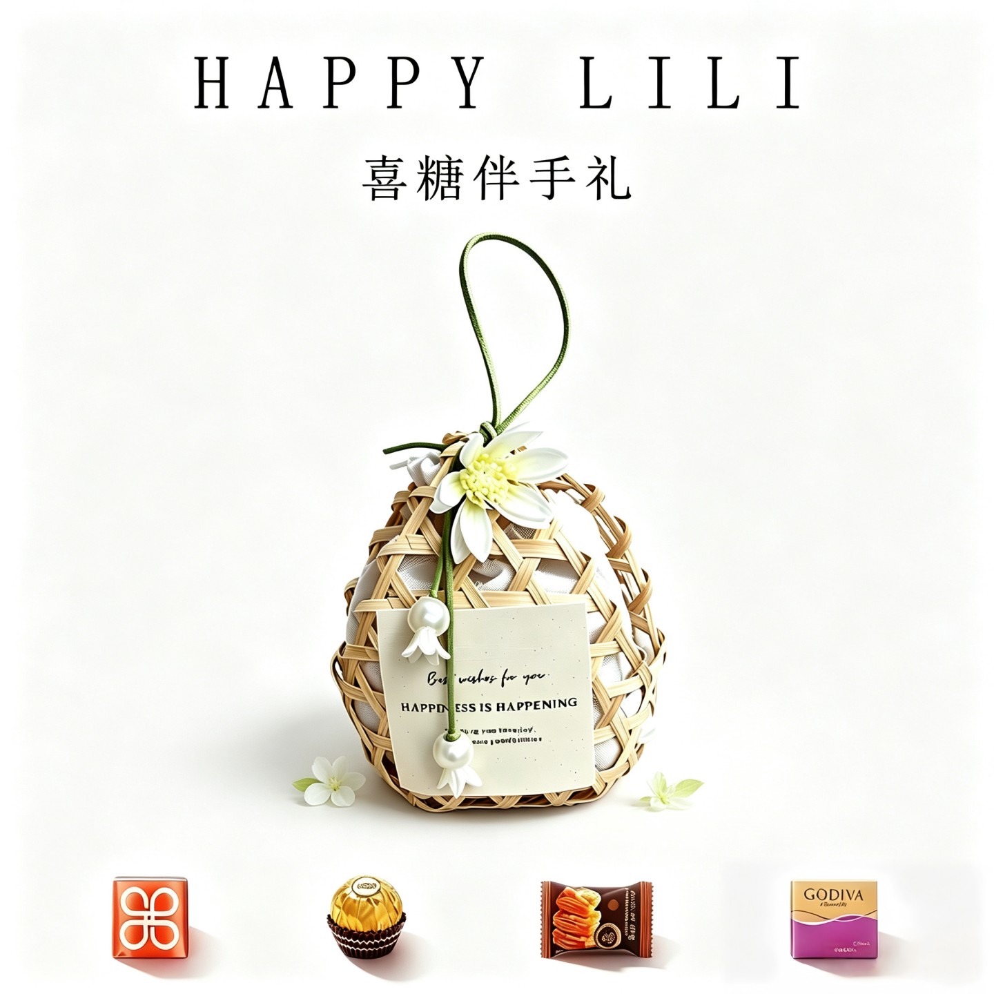 铃兰创意喜糖成品礼盒