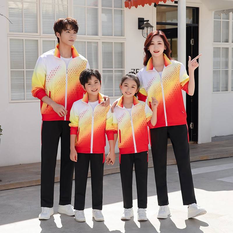 2026新款上新春夏亲子套装男运动套装