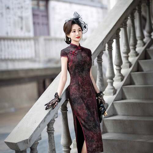2026新款红色旗袍春季改良新中式敬酒服新娘订婚礼服日常可穿少女