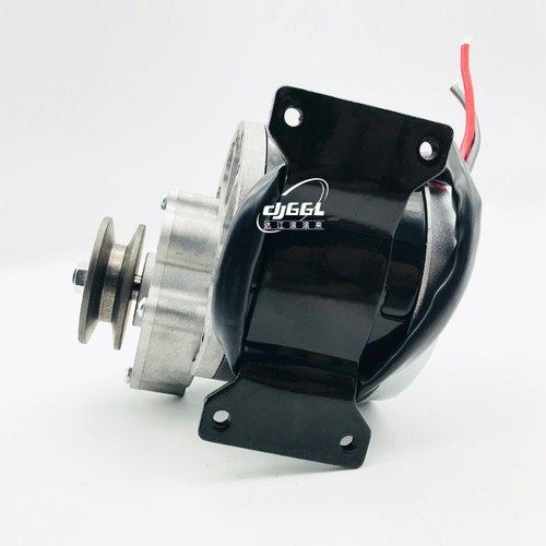 12V250减速电机12V/24V/36V 250W/350W皮轮减速电机机械改装电机
