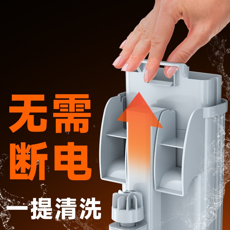 小型鱼缸过滤器静音净水循环三合一小型过滤循环系统外置过滤设备