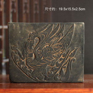 飞天画像砖仿古砖雕壁画飞天仙女拓片模具研学教具古董收藏