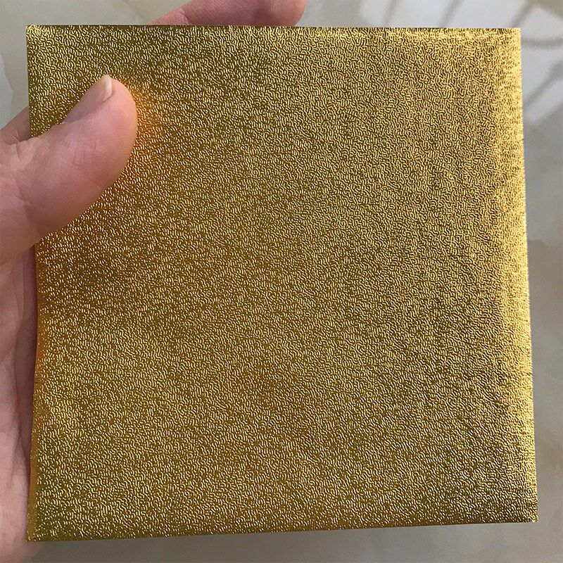 大号金色锡纸 45*45cm礼品水果冰淇淋巧克力球茶叶饼砖包装铝箔纸